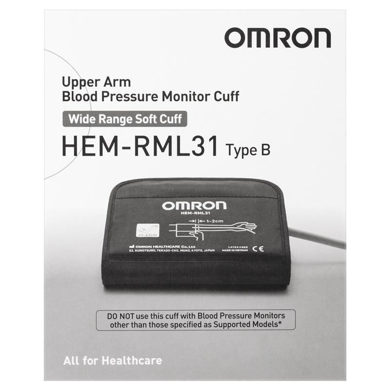 Load image into Gallery viewer, Omron Blood Pressure Cuff HEM-RML31 Medium/Large (22-42cm)

