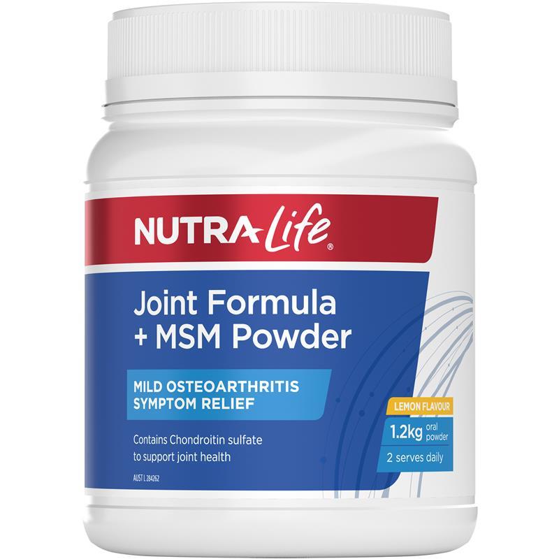 Load image into Gallery viewer, Nutra-Life Joint Formula + Msm Lemon 1.2Kg Exclusive Size
