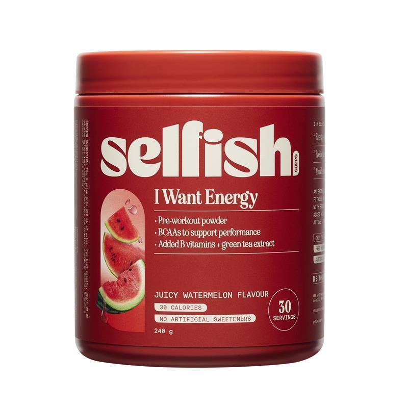 Load image into Gallery viewer, Selfish I Want Energy Juicy Watermelon Flavour 240g
