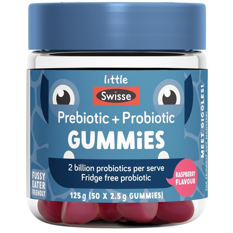 Load image into Gallery viewer, Little Swisse Pre + Probiotic Gummies 50 Pack
