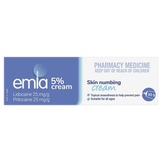 Emla Cream 5% 30g Tube
