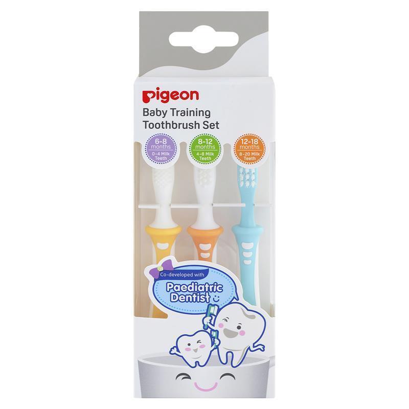 Load image into Gallery viewer, Pigeon Training Toothbrush Set
