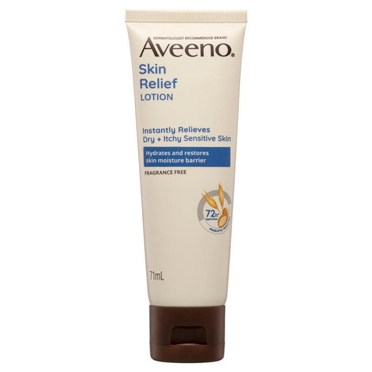 Aveeno Skin Relief Moisturising Fragrance Free Body Lotion 71g