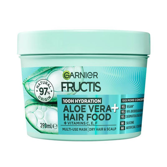 Garnier Fructis Hair Food Hydrating Aloe Vera 3-in-1 Mask Treatment  390ml