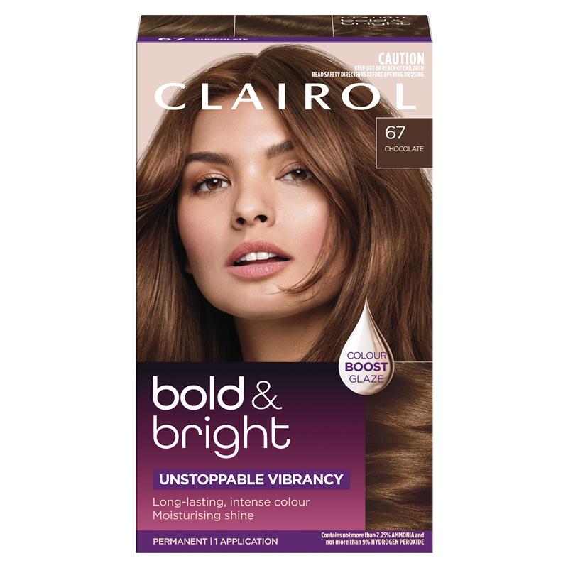 Load image into Gallery viewer, Clairol Bold &amp; Bright Permanent Hair Colour 67 Chocolate
