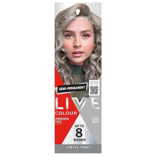 Schwarzkopf Live Colour Pastels Cool Grey 75ml