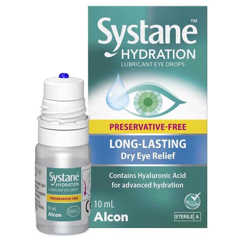 Load image into Gallery viewer, Systane Hydration Multi Dose Preservative Free Lubricant Eye Drops 10ml
