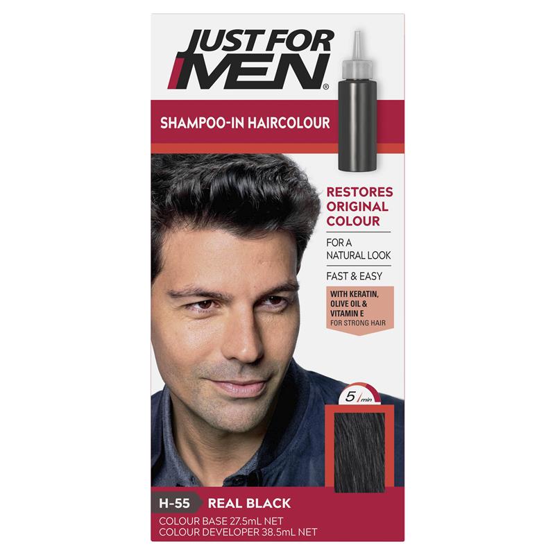 Load image into Gallery viewer, Just for Men Hair Colour Real Black
