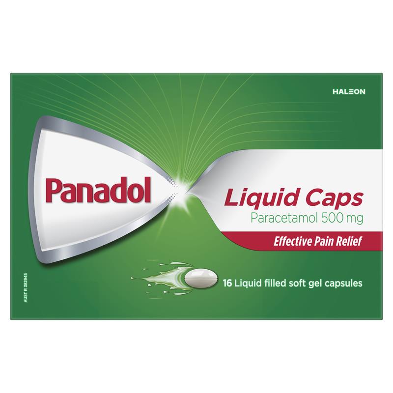 Load image into Gallery viewer, Panadol Liquid Capsules Paracetamol Pain Relief 16 Capsules
