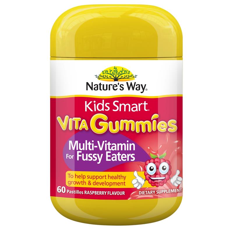 Load image into Gallery viewer, Nature's Way Kids Smart Vita Gummies Fussy Eaters 60 Pastilles

