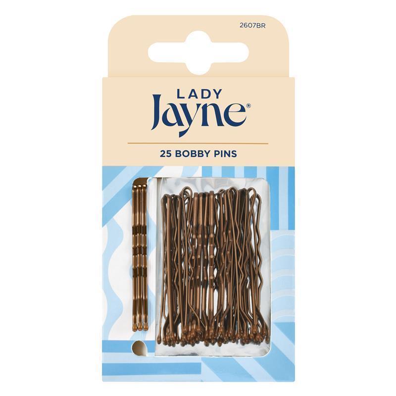 Load image into Gallery viewer, Lady Jayne Bobby Pins, Brown, 4.5 Cm, Pk25
