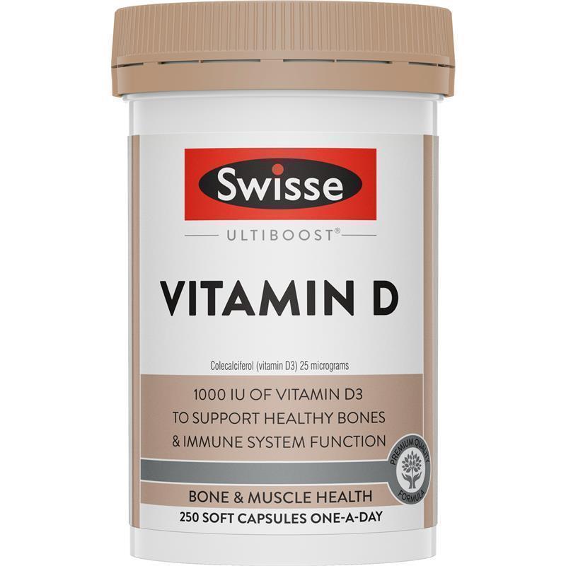 Load image into Gallery viewer, Swisse Vitamin D 250 Capsules
