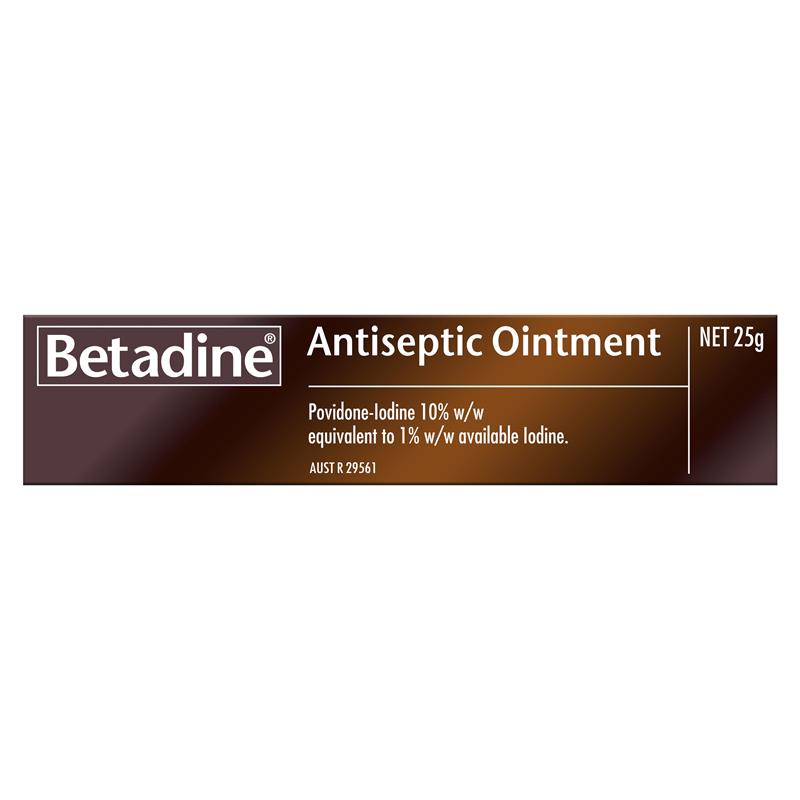 Load image into Gallery viewer, Betadine Antiseptic Ointment Cream 25g

