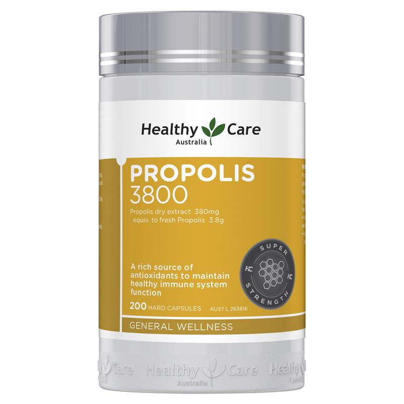 Load image into Gallery viewer, Healthy Care Ultra Premium Propolis 3800mg 200 Capsules
