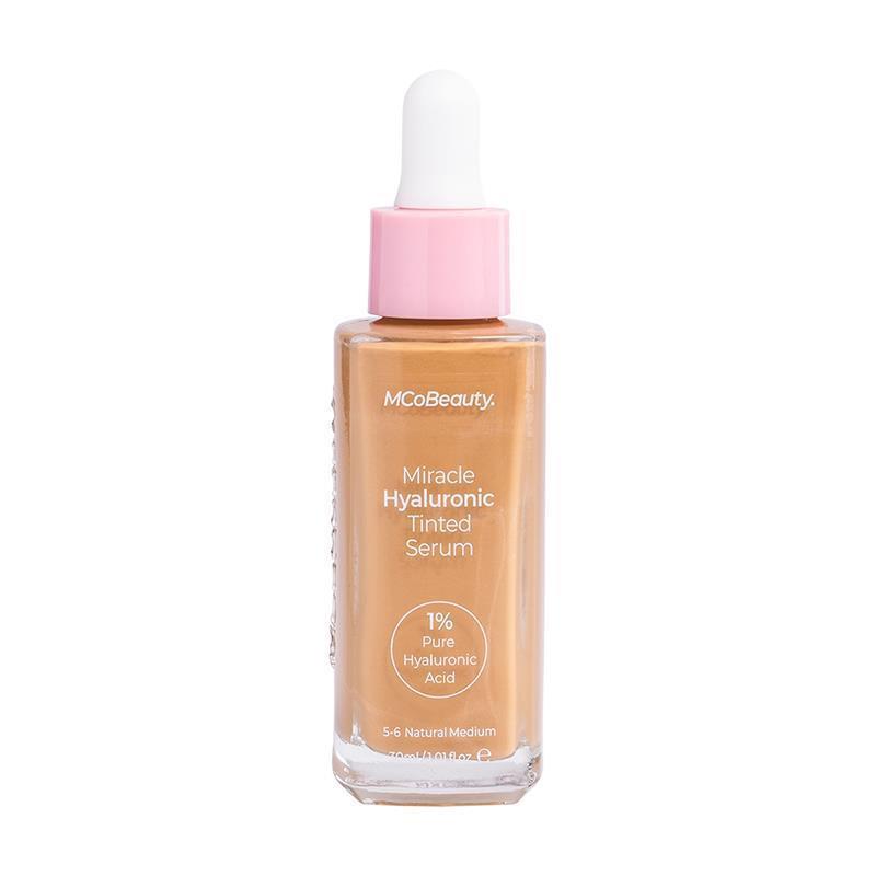 Load image into Gallery viewer, MCoBeauty Miracle Hyaluronic Tinted Serum 5-6 Medium/Tan
