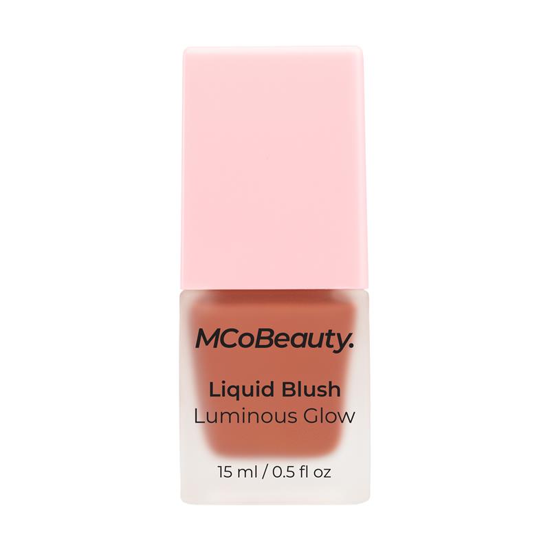Load image into Gallery viewer, MCoBeauty Liquid Blush Luminous Glow Lava Deep Peach
