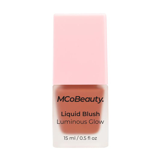 MCoBeauty Liquid Blush Luminous Glow Lava Deep Peach