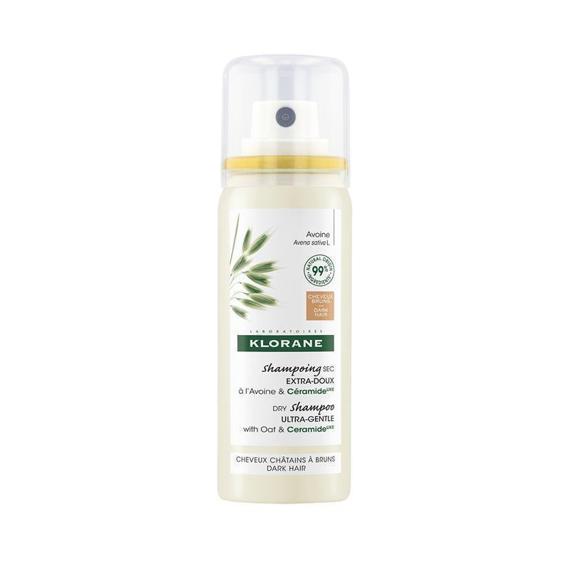 Load image into Gallery viewer, Klorane Dry Shampoo With Oat &amp; Ceramide Dark Hair 50ml
