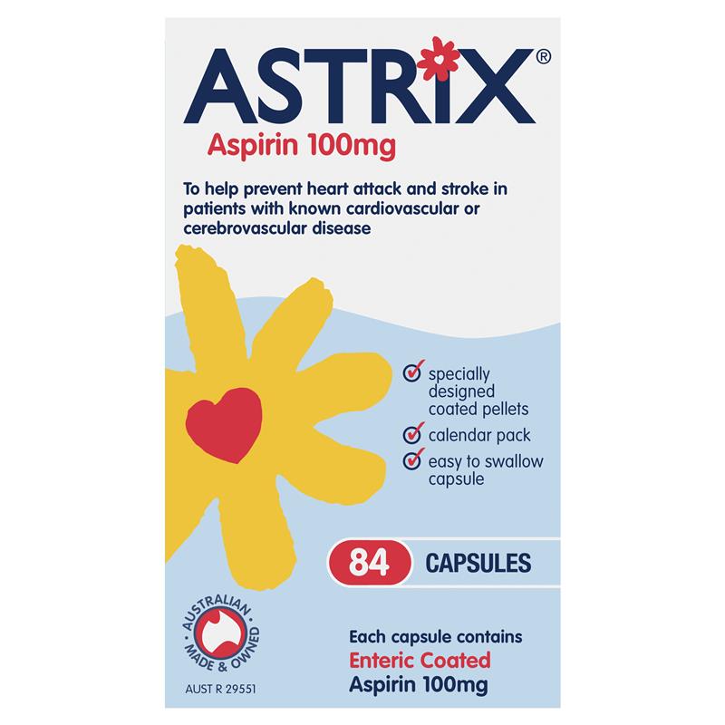 Load image into Gallery viewer, Astrix 100mg Capsules 84
