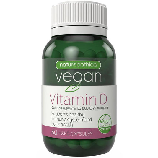 Naturopathica Vegan Vitamin D 60 Capsules
