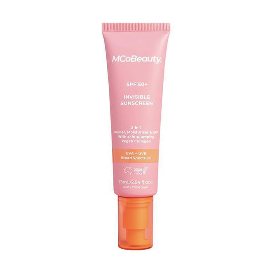 MCoBeauty SPF50+ 3 in 1 Invisible Sunscreen 75ml