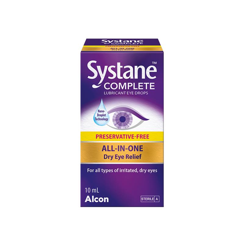 Load image into Gallery viewer, Systane Complete Preservative Free Lubricant Eye Drops 10ml
