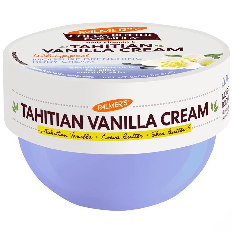 Load image into Gallery viewer, Palmers Tahitian Vanilla Whipped Body Cream 250g
