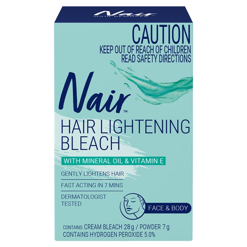 Load image into Gallery viewer, Nair Cream Bleach for Face &amp; Body 28g + 7g
