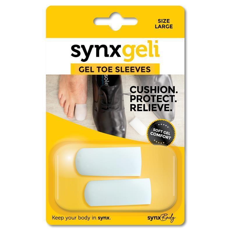 Load image into Gallery viewer, Synxgeli Toe Sleeves Large
