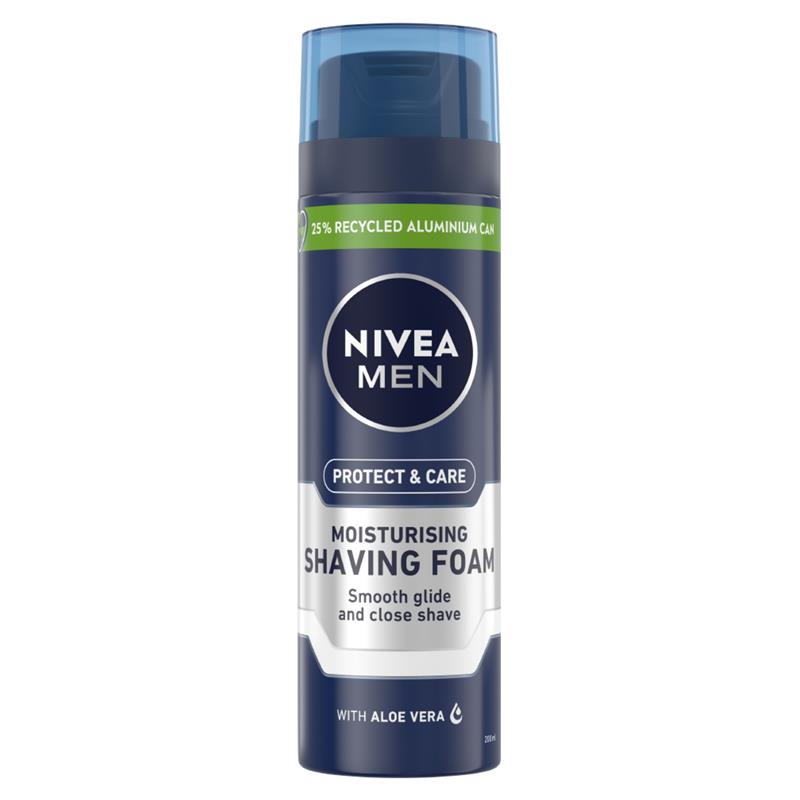 Load image into Gallery viewer, NIVEA MEN Protect &amp; Care Shaving Foam Moisturising 200ml

