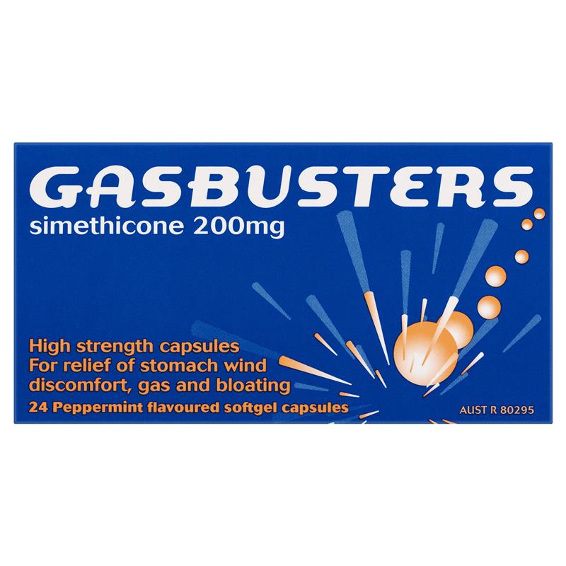 Load image into Gallery viewer, Gasbusters Capsules Peppermint 24
