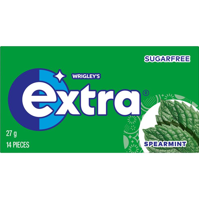 Load image into Gallery viewer, Extra Envelope Spearmint Gum 27g

