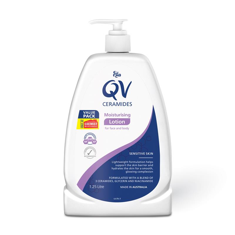 Load image into Gallery viewer, Ego QV Ceramides Moisturising Lotion 1.25L Exclusive Size
