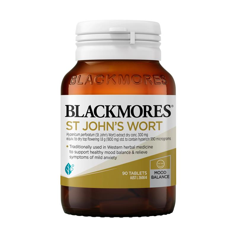 Load image into Gallery viewer, Blackmores St Johns Wort 90 Tablets
