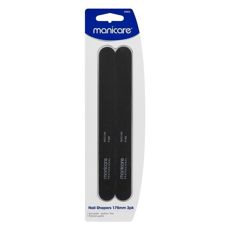 Load image into Gallery viewer, Manicare Nail Shapers 175mm 2 Pack Medium/Fine
