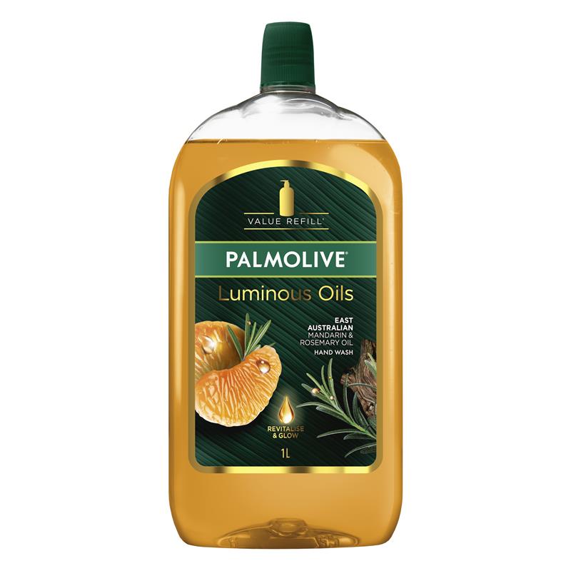 Load image into Gallery viewer, Palmolive Luminous Oils Hand Wash Refill Mandarin &amp; Rosemary Oil 1L
