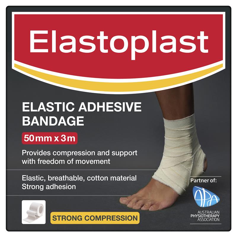 Load image into Gallery viewer, Elastoplast Sport Elastic Adhesive Bandage 50mmX3m Roll

