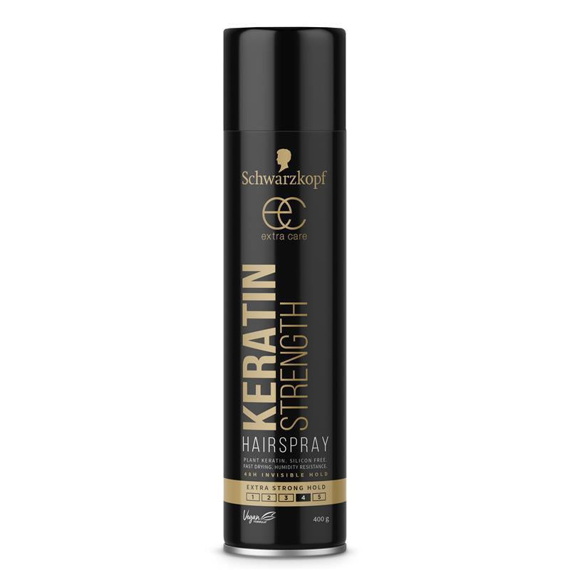 Load image into Gallery viewer, Schwarzkopf Extra Care Keratin Strength Hairspray 400g
