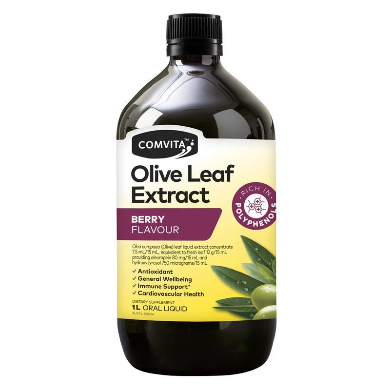 Load image into Gallery viewer, Comvita Olive Leaf Extract Mixed Berry 1 Litre
