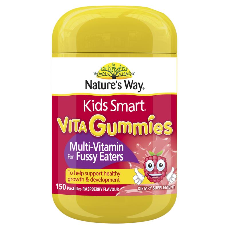 Load image into Gallery viewer, Nature's Way Kids Smart Vita Gummies Multi-Vitamin for Fussy Eaters 150 Pastilles Exclusive Size
