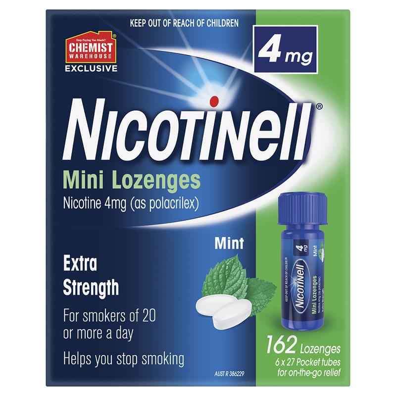 Load image into Gallery viewer, Nicotinell Mini 4mg 162 Lozenges
