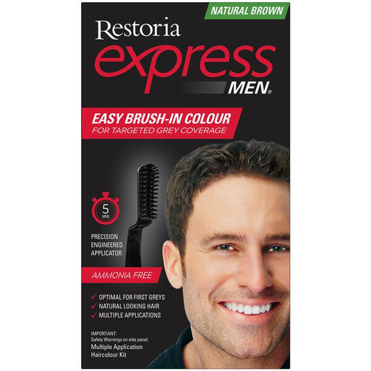 Restoria Express for Men Natural Brown