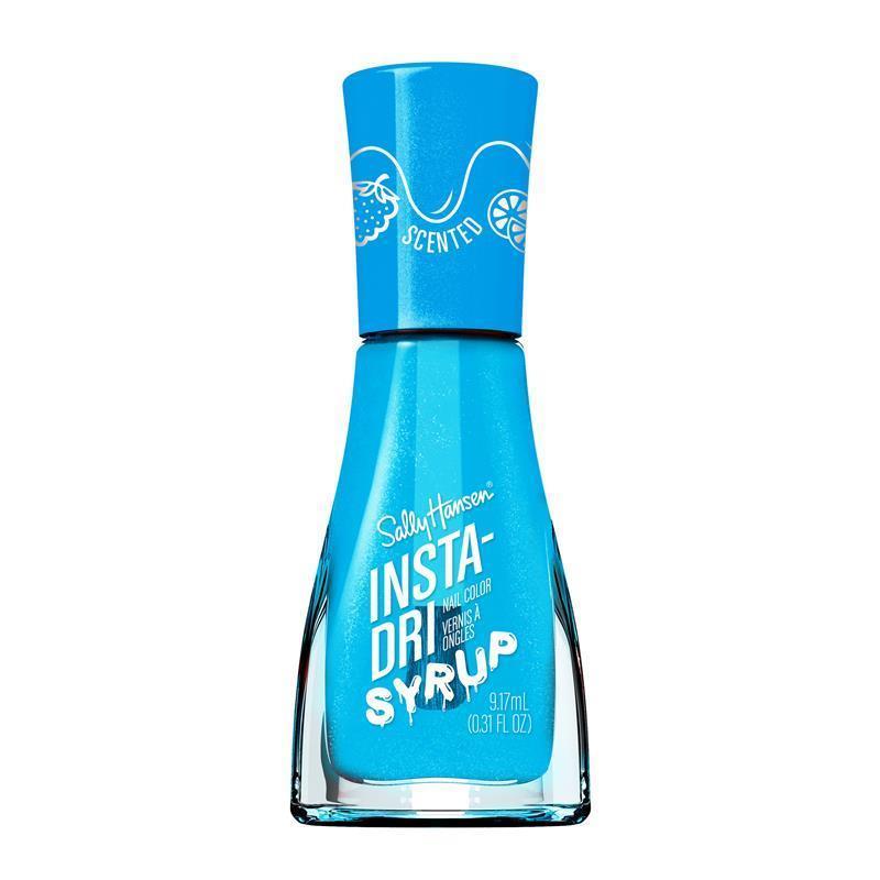 Load image into Gallery viewer, Sally Hansen Insta-Dri Scented Nail Polish Syrup Collection Too Much Drip 9.17ml Limited Edition

