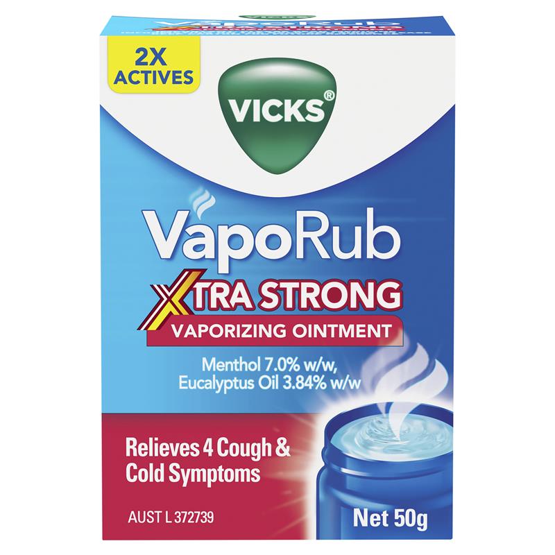 Load image into Gallery viewer, Vicks Vaporub Xtra Strong 50g
