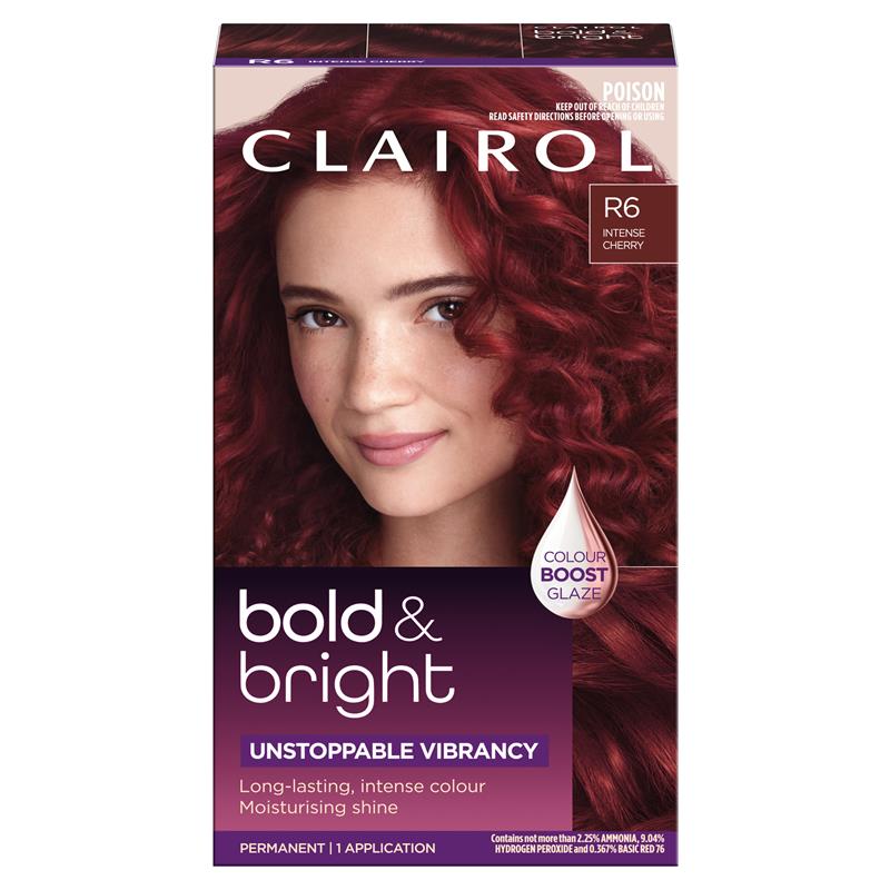 Load image into Gallery viewer, Clairol Bold N Bright Shade R6 Intense Cherry
