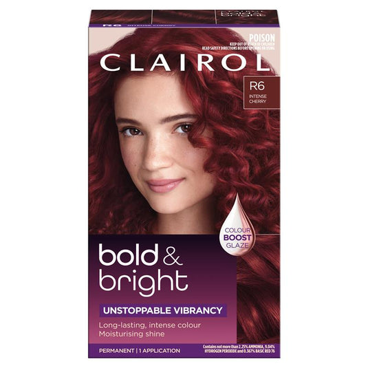 Clairol Bold N Bright Shade R6 Intense Cherry