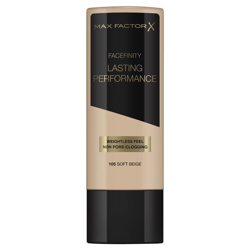 Load image into Gallery viewer, Max Factor Foundation Lasting Performance Touch Proof 105 Soft Beige
