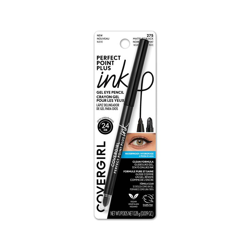 Load image into Gallery viewer, Covergirl Perfect Point Plus Ink Eyeliner 275 Matte Ink Black 0.28g
