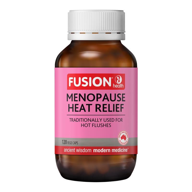 Load image into Gallery viewer, Fusion Menopause Heat Relief 120 Vegetarian Capsules
