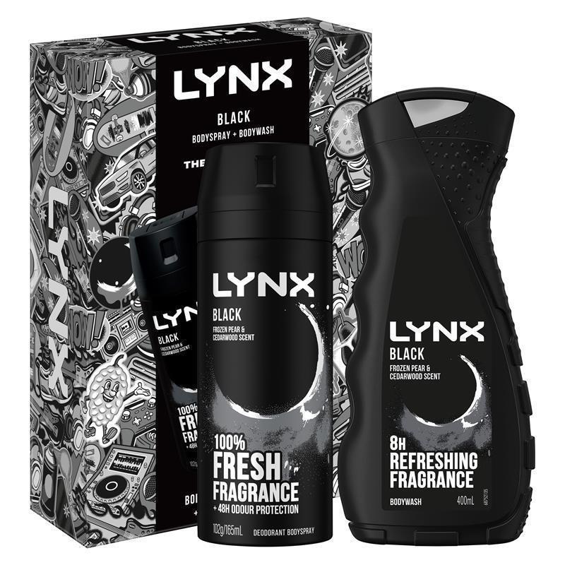 Load image into Gallery viewer, Lynx Duo Black Gift Set
